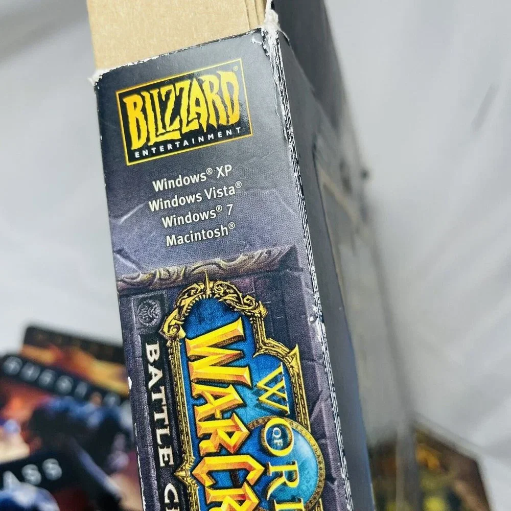 World of Warcraft: Battle Chest Blizzard Windows XP Vista 2007 Mac Game Chest